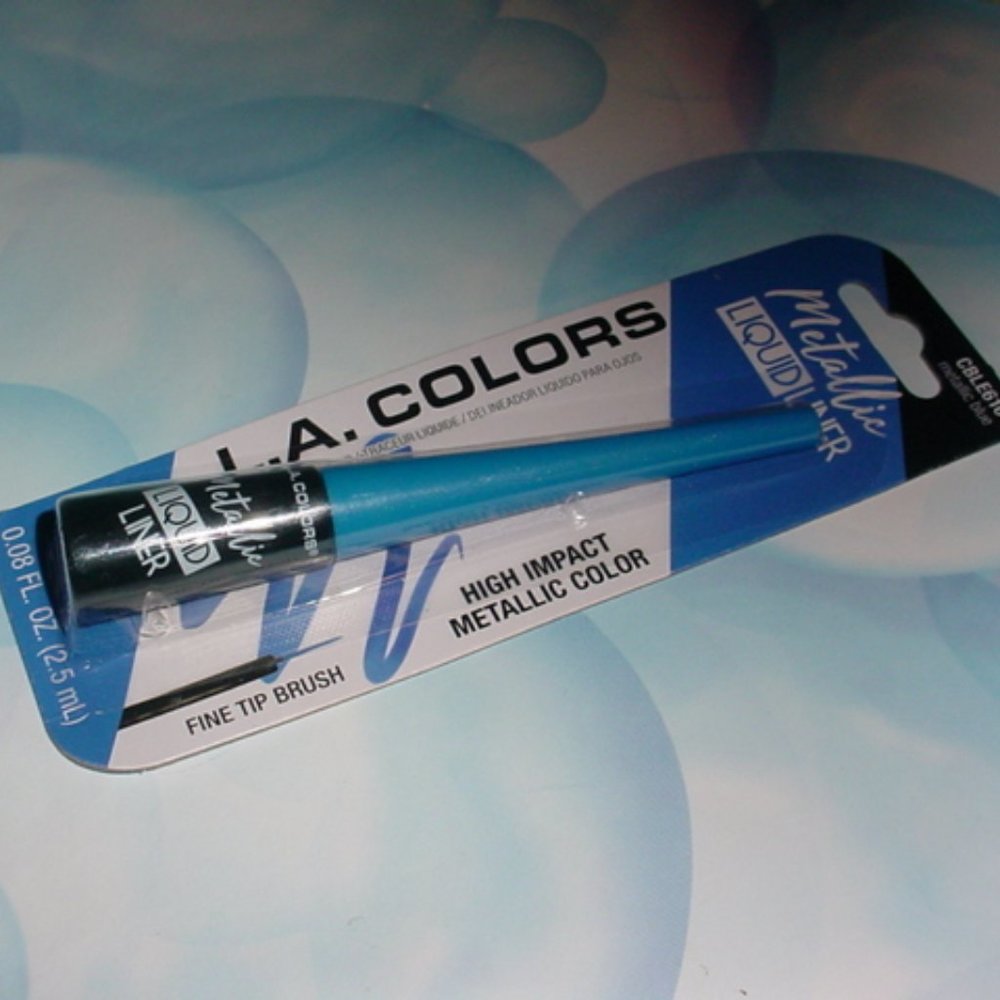 ELF NIB High Impact Liquid Eyeliner METALLIC BLUE